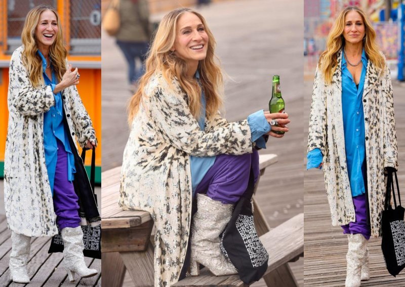 Carrie Bradshaw stvorila modnu pomutnju: Samo ona može spojiti glamurozne čizme i trenirku