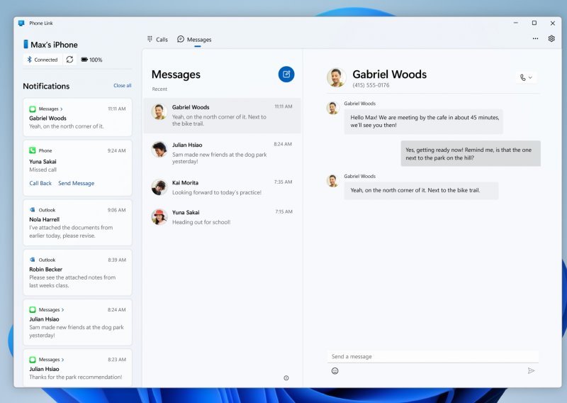 Phone Link za Windows 11 napokon podržava iMessage, no postoji kvaka