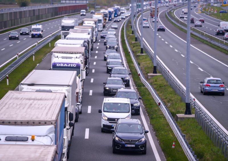 Kaos zbog radova: Ogromne gužve kod Rugvice u smjeru Buzina