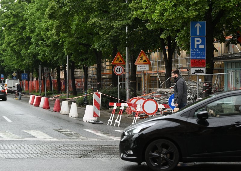 Klaićeva ulica u Zagrebu večeras zatvorena za promet