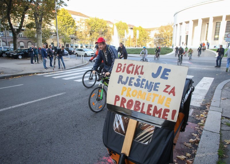 Sindikat biciklista u nedjelju organizira biciklističku povorku po Zagrebu