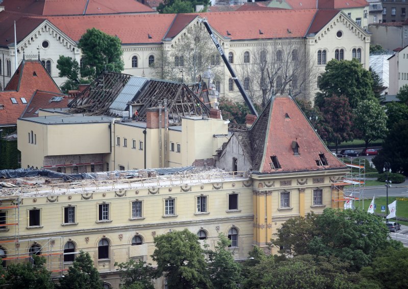 Pogledajte kako izgleda krov Muzeja za umjetnost i obrt koji se nedavno urušio