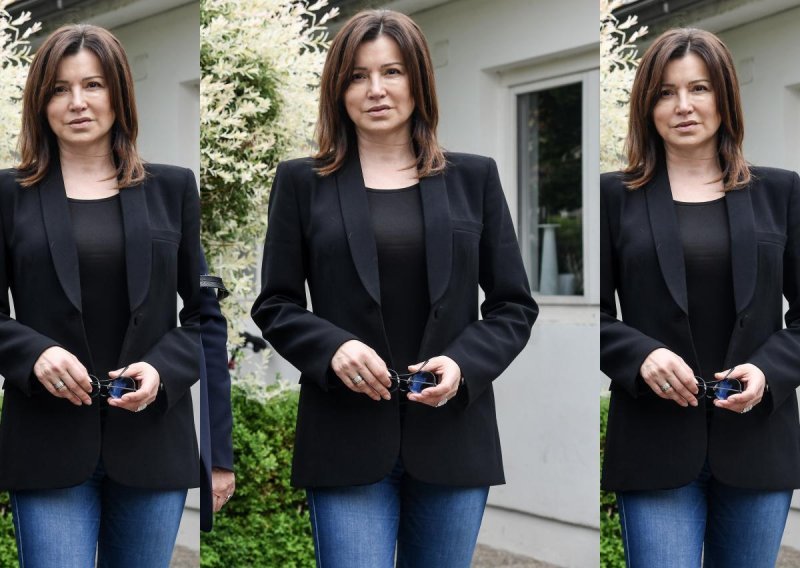 Martina Bienenfeld pokazala kako osvježiti poslovni outfit elegantnim trapericama