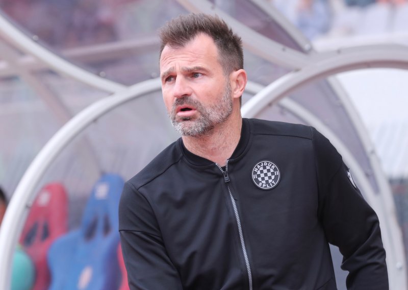 Leko 'spušta balun': Ovo nije najbolja utakmica Hajduka od kada sam ga preuzeo