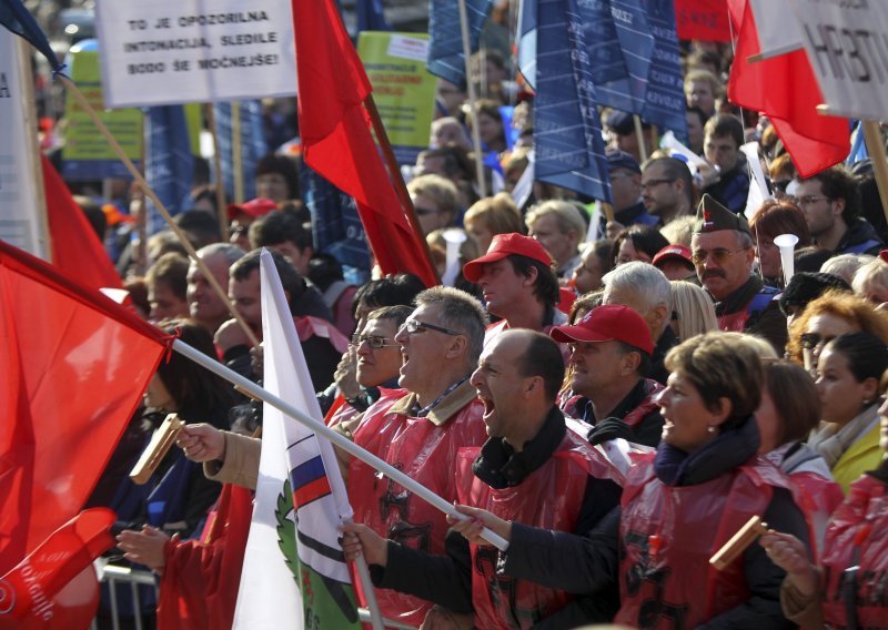 Okupacija Ljubljane: 30.000 ljudi protiv mjera štednje!