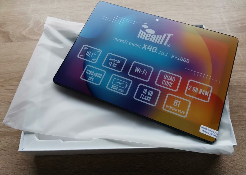 Tablet Meanit X40: Možda nije radni konj na kojeg se možete osloniti u brzini, ali...