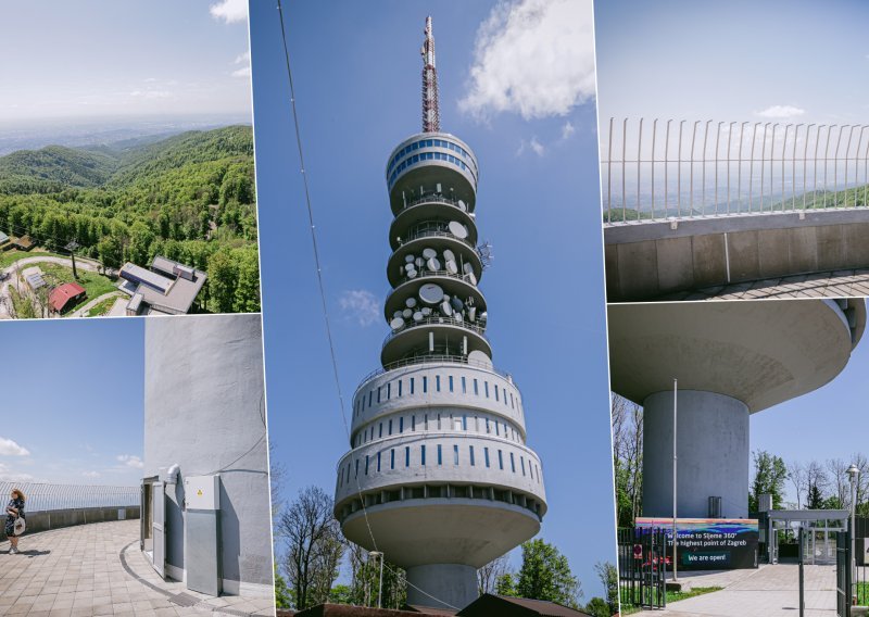 Na sljemenskom vidikovcu stranci se ne mogu načuditi šumi, domaće 'pere' sjeta: E, kakav je Zagreb mogao biti...