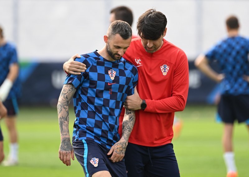 Perišić i Brozović ipak trenirali, ali su se pojavili neželjeni gosti