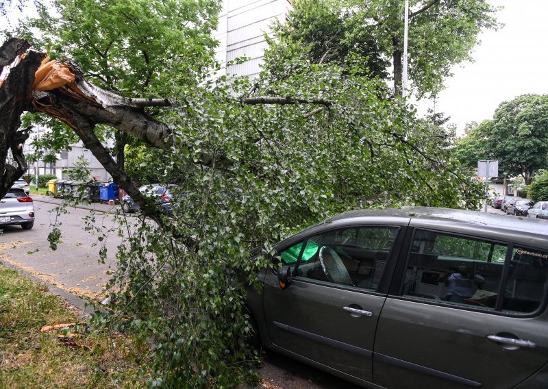 Nevrijeme poharalo unutrašnjost Hrvatske, ovo je stanje po županijama