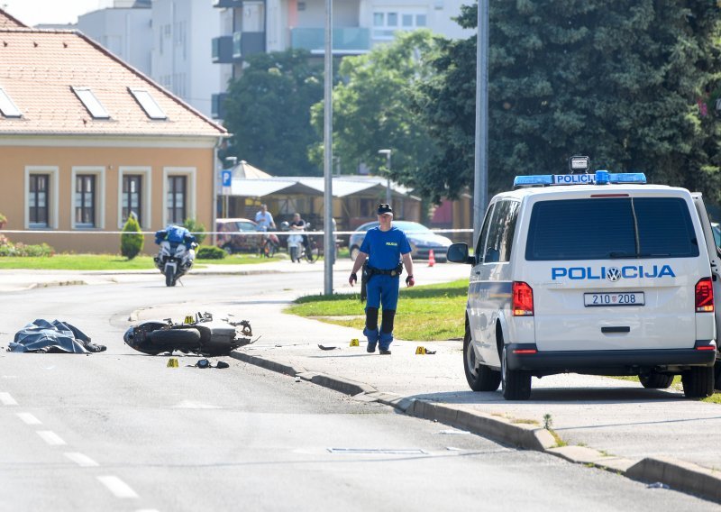 Motociklist poginuo u prometnoj nesreći u Čakovcu