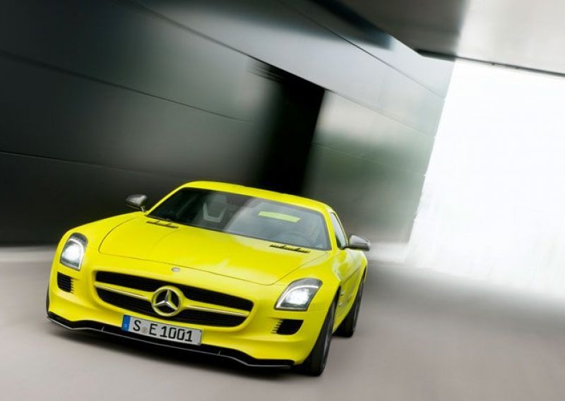 Električni Mercedes SLS AMG najavljuje budućnost