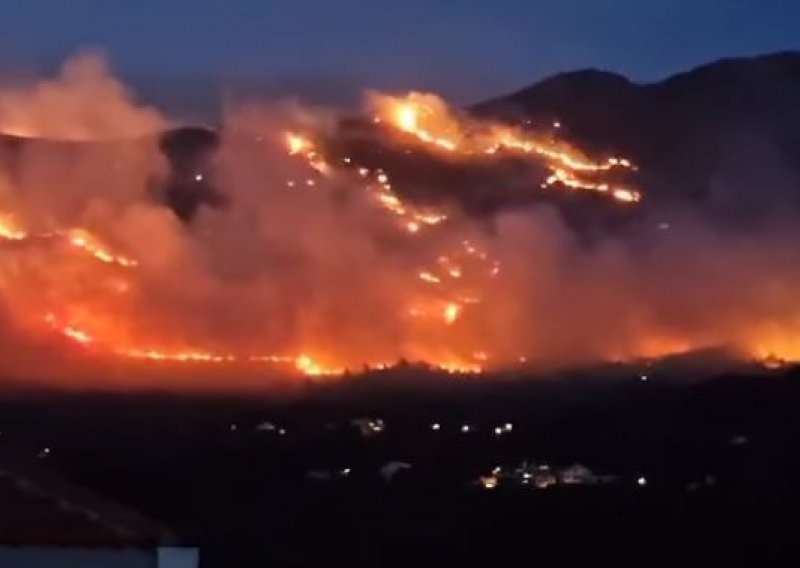 Veliki požar aktivirao mine zaostale iz rata, vatrogasci objavili strašan video vatrene fronte