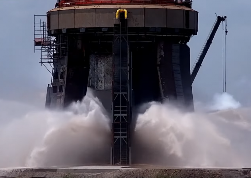 SpaceX je odradio test vodenog sustava za lansiranje najvećih raketa do sad