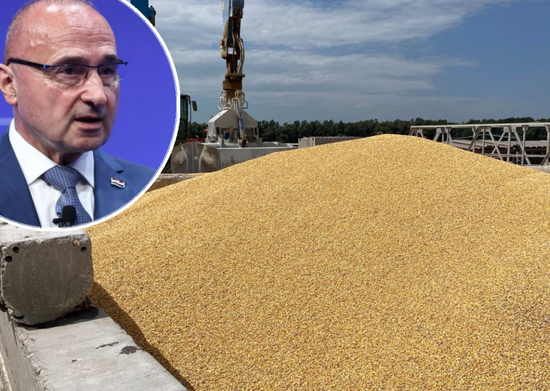 Grlić Radman u Kijevu dogovorio izvoz ukrajinskog žita preko hrvatskih luka