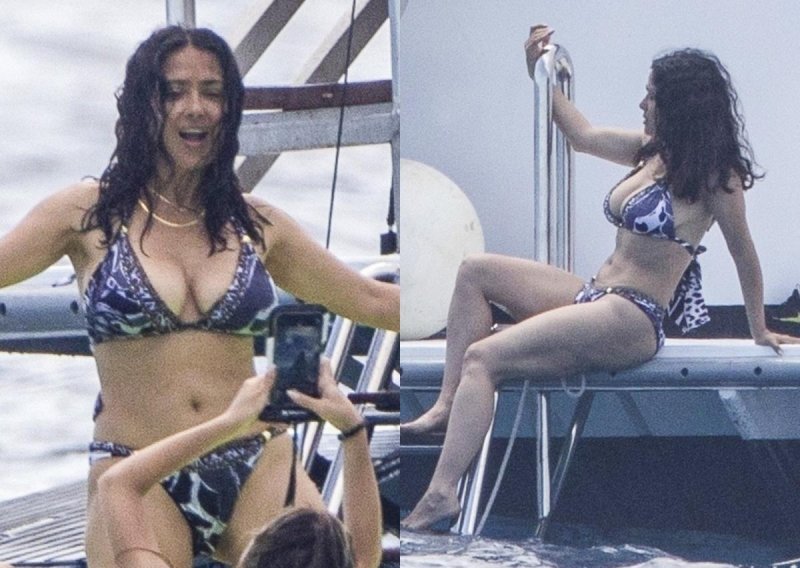 Paparazzo fotografije Salme Hayek u bikiniju raspametile njezine obožavatelje