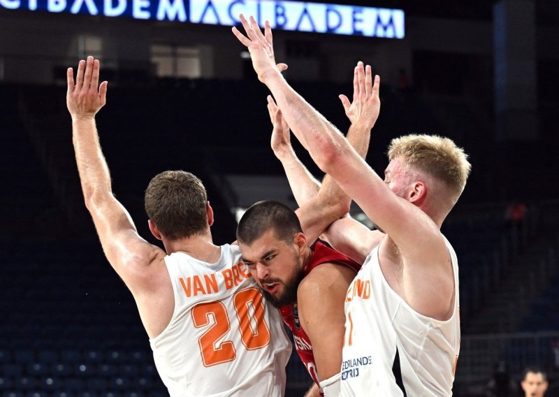 Hrvatska - Nizozemska 89:81, košarka, pretkvalifikacije za Olimpijske igre, 16.8.2023., video sažetak