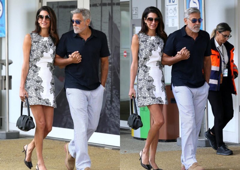 I dok George Clooney ne ispušta Amalinu ruku, ona ponovno oduševljava ubojitim stajlingom