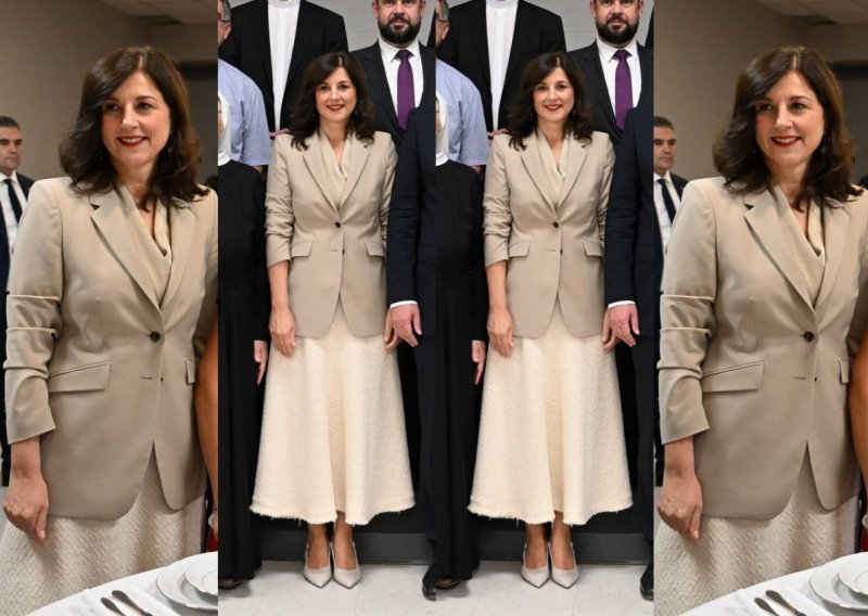 Ženstven stajling Sanje Musić Milanović: Bež boja za elegantniji i luksuzniji look