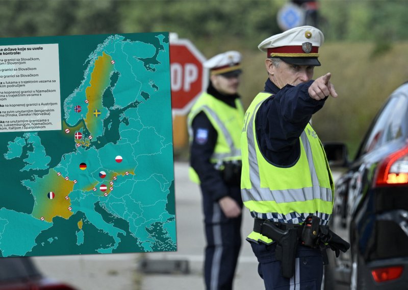 Urušava li se Schengen? Evo na kojim granicama bi vas mogla zaustaviti policija