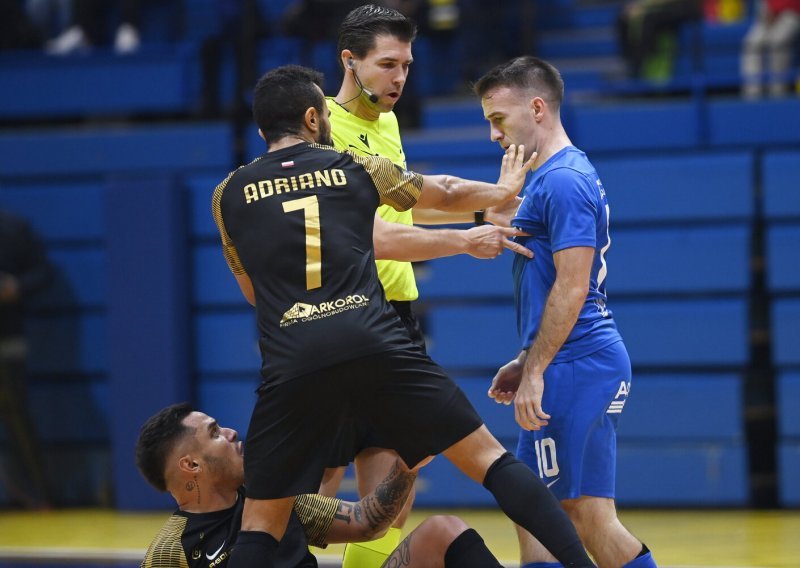 Futsal Liga prvaka: Pogledajte festival golova s utakmice Dinamo - Lubawa 7:9, video sažetak