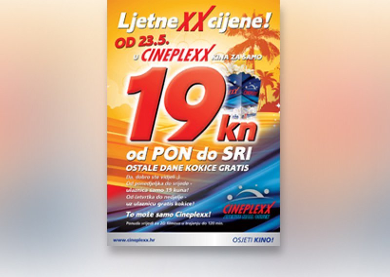 Cineplexx i Movieplex snizili cijene ulaznica