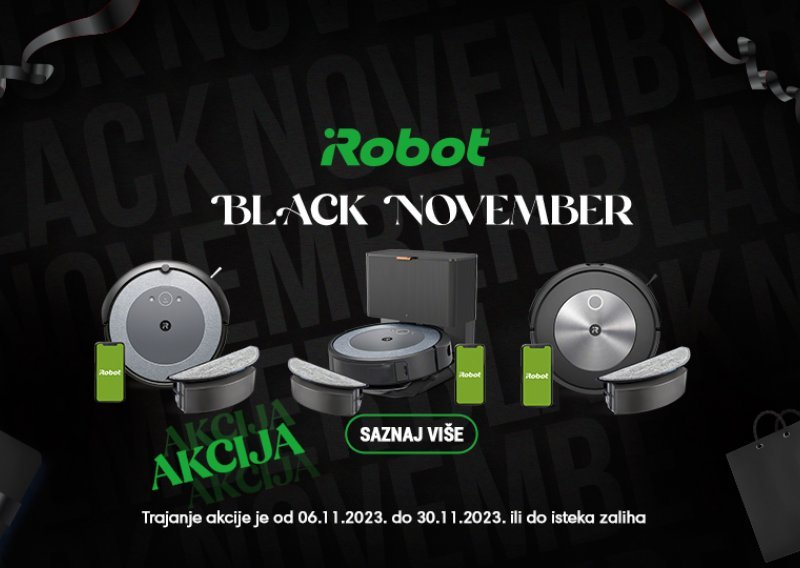 iRobot je pripremio nevjerojatne popuste povodom Black Novembera!