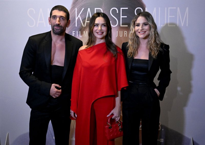 Brojna poznata lica privukla zagrebačka premijera filma 'Samo kad se smijem'