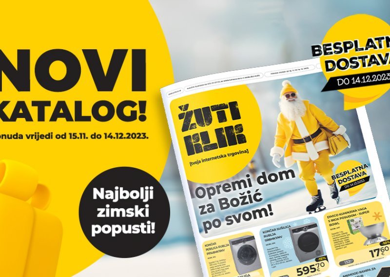 Skratite iščekivanje božićnih blagdana uz novi katalog Žutog klika!