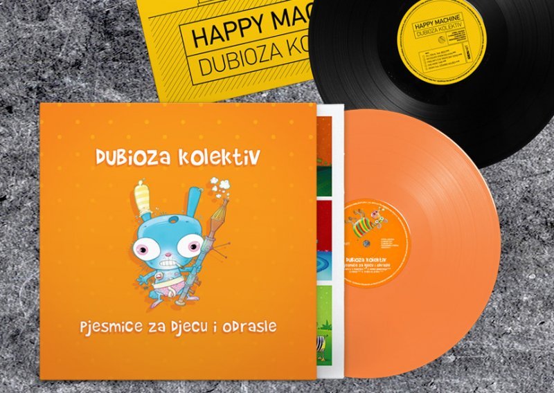 Dubiozini 'Happy Machine' i 'Pjesmice za djecu i odrasle' stižu na vinilu