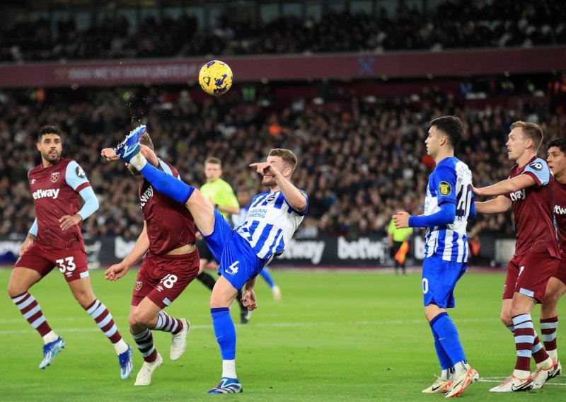 Brighton je dominirao i bio bolji, ali nije uspio 'probiti' West Ham