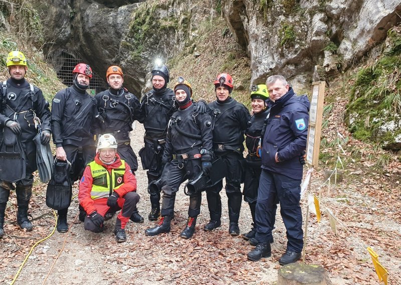 Spašeno svih pet osoba zatočenih u Križnoj jami