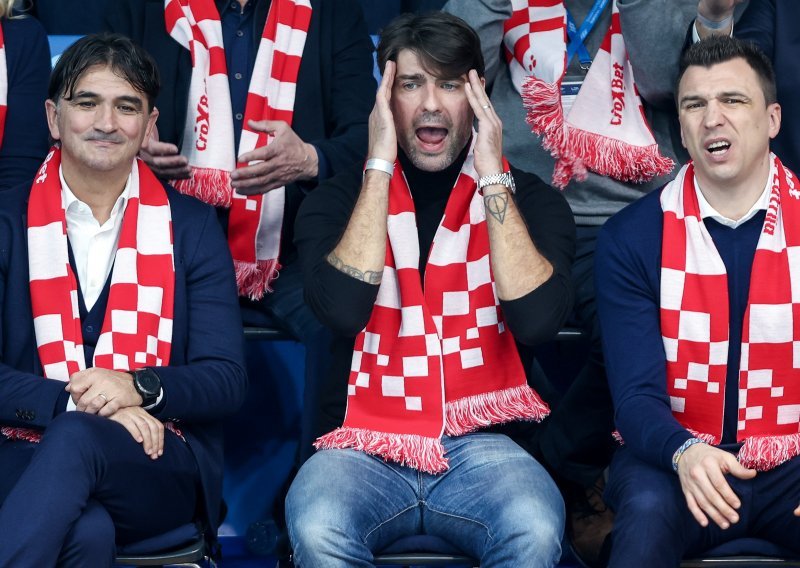 Pogledajte kako su Dalić, Madžukić i Ćorluka proživljavali vaterpolsku bitku