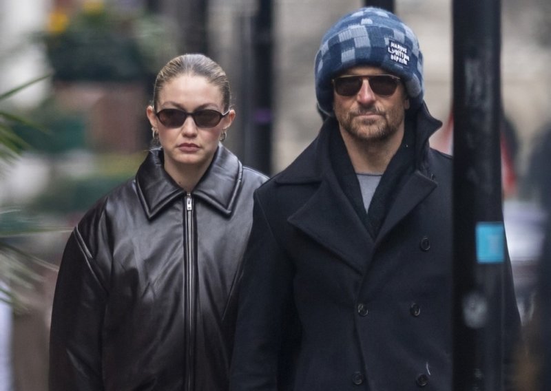 Vole se javno: Bradley Cooper i Gigi Hadid zagrljeni prošetali Londonom