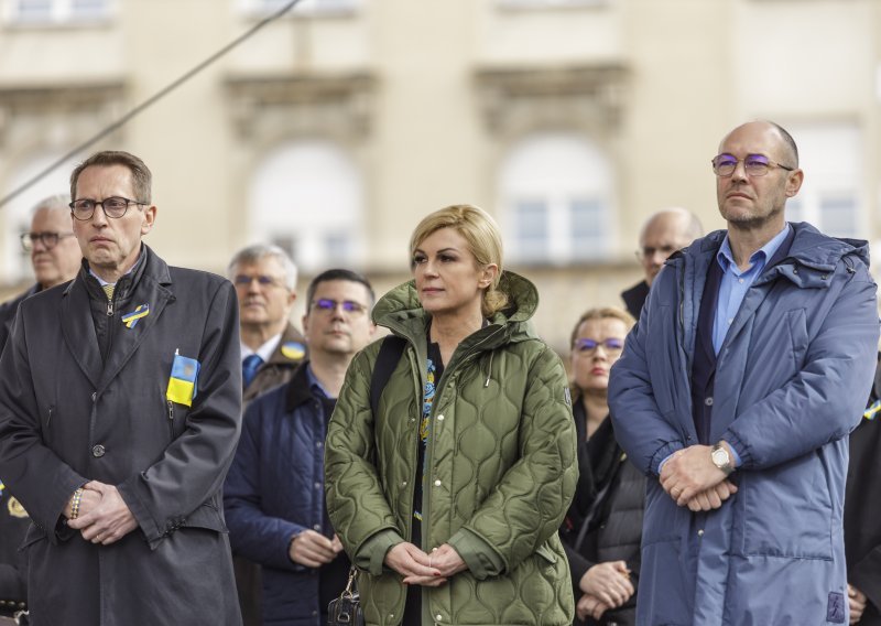 Skup podrške Ukrajini u Zagrebu: 'Dajte im što treba'