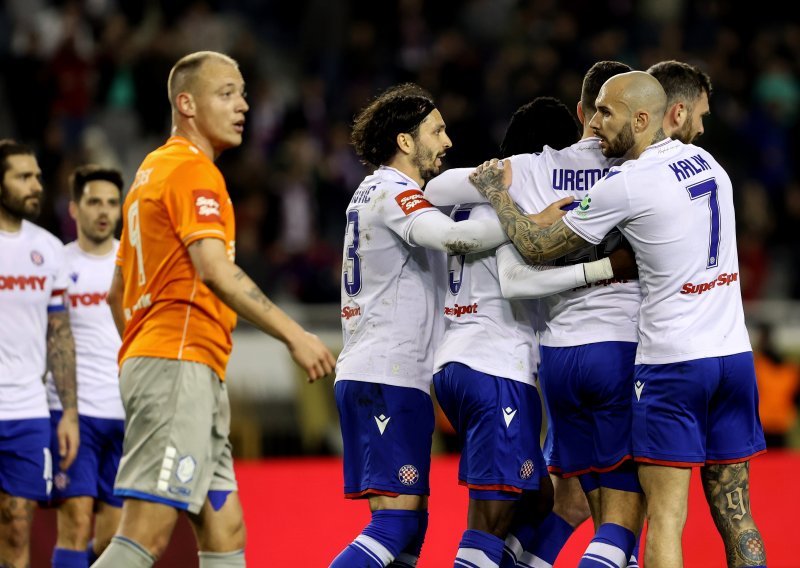 Četvrfinale SuperSport Hrvatskog nogometnog kupa, Hajduk - Varaždin 5:0, 27.2.2024., video sažetak