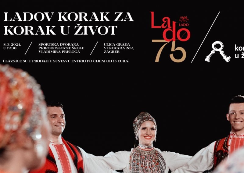 LADO daruje prvi ovogodišnji plesni koncert za akciju 'Korak u život'