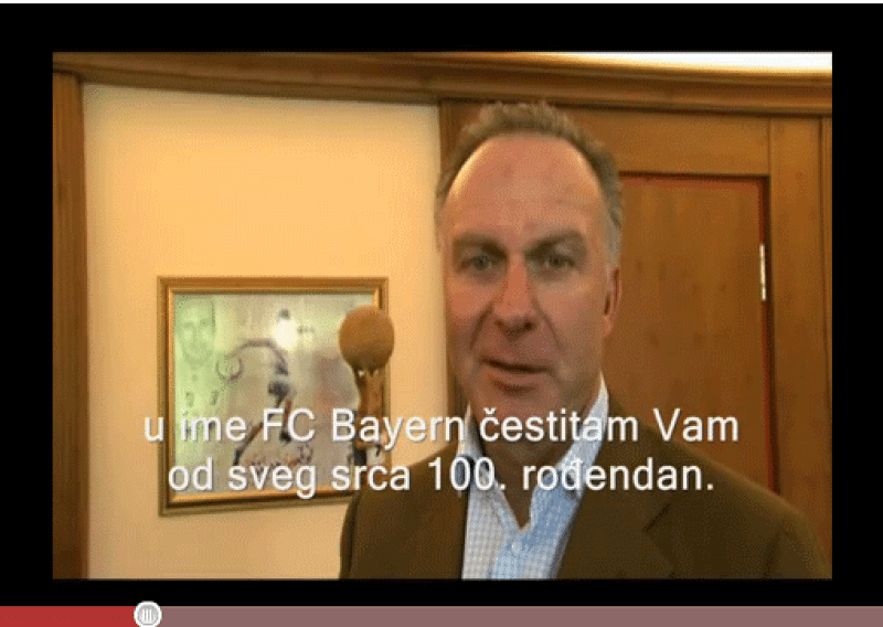 I Bayern čestitao Dinamu 100 godina