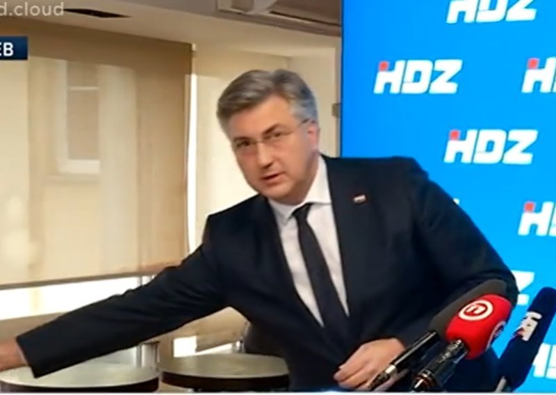 Plenković micao mikrofone i objašnjavao tko je nadležan: Kakav pritisak!?