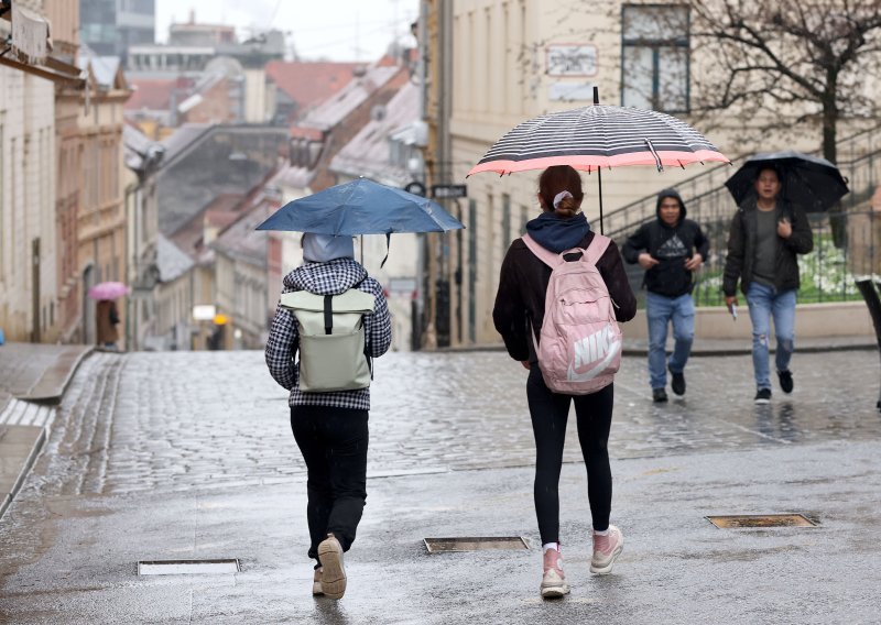 Čeka nas oblačan dan s mjestimičnom kišom