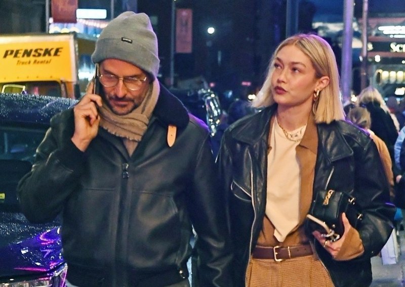 Već su se modno uskladili: Gigi Hadid i Bradley Cooper uživaju u noćnom životu