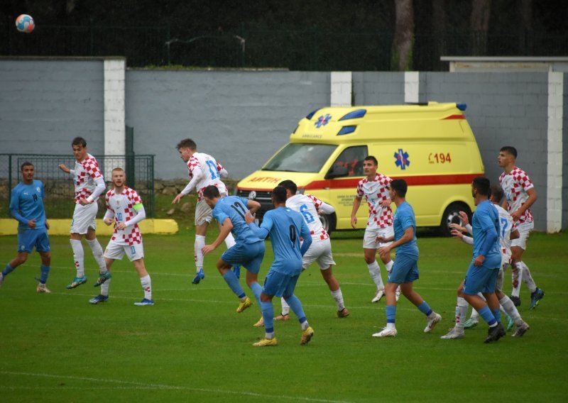 Kvalifikacije za U-19 EURO, Hrvatska - Rumunjska 0:1, 26.3.2024., video sažetak