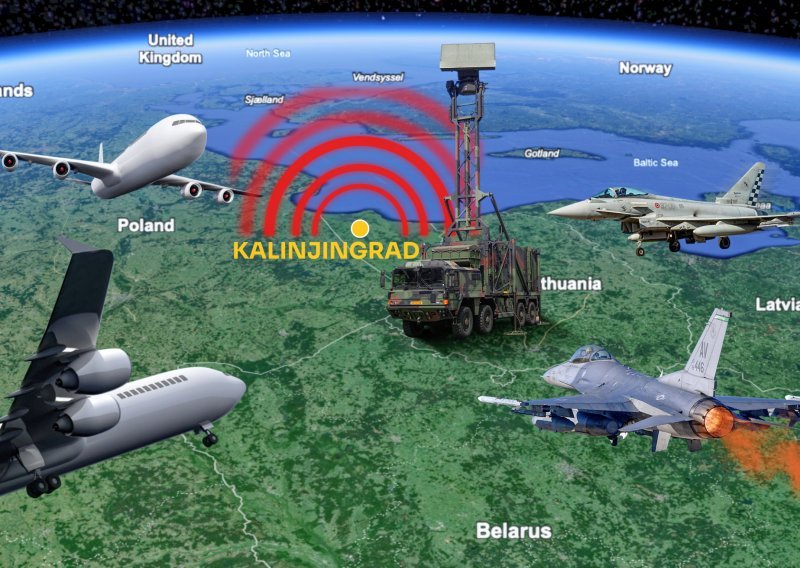 Rusi ometali GPS iznad Baltika više od 60 sati i ugrozili više od 1600 aviona