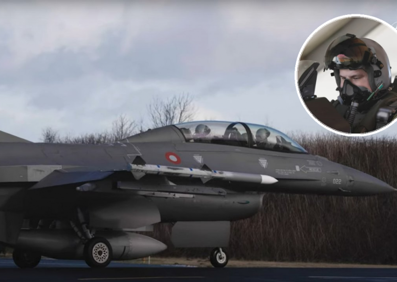 Ukrajinski piloti počeli letjeti na lovcima F-16, pogledajte kako izgleda obuka