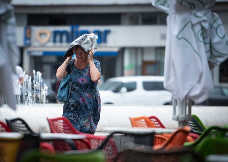 U nedjelju opet kiša i grmljavina, ni idući tjedan nije bolji