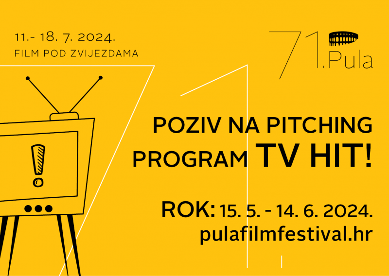 Imate ideju za TV seriju? Pulski filmski festival vam nudi priliku