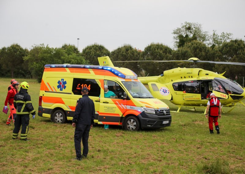 Muškarac teško opečen na trafostanici, helikopterom prebačen u bolnicu