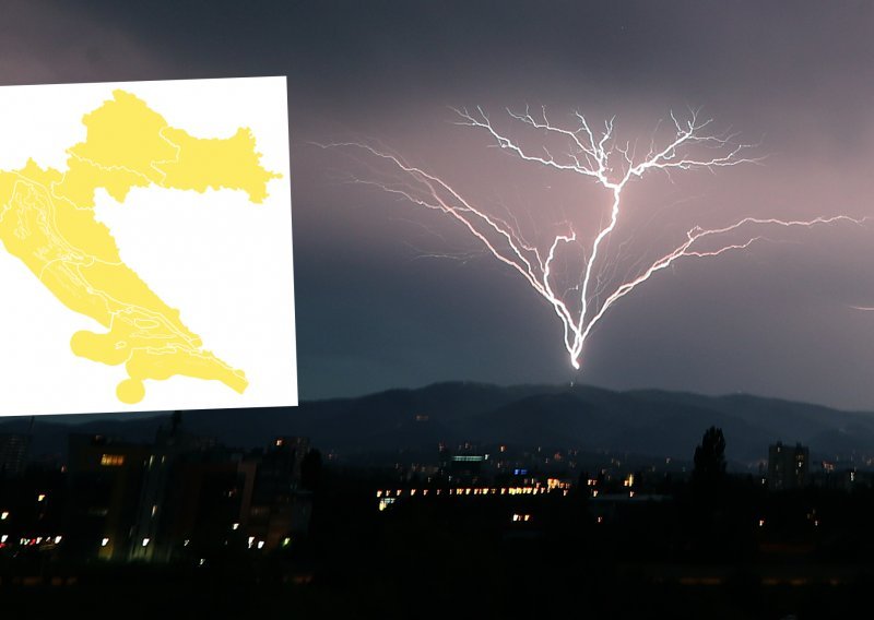 Stiže promjena, metereolozi oglasili žuti alarm, evo kada će se vrijeme smiriti