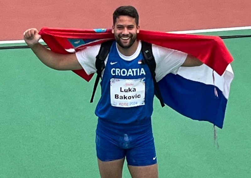 Nova medalja za Hrvatsku; Luka Baković osvojio broncu u bacanju kugle!