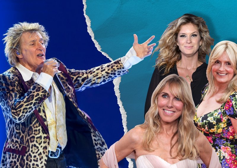 Vremešni zavodnik Rod Stewart ženio se tri puta, a niti jednoj od njih nije bio vjeran