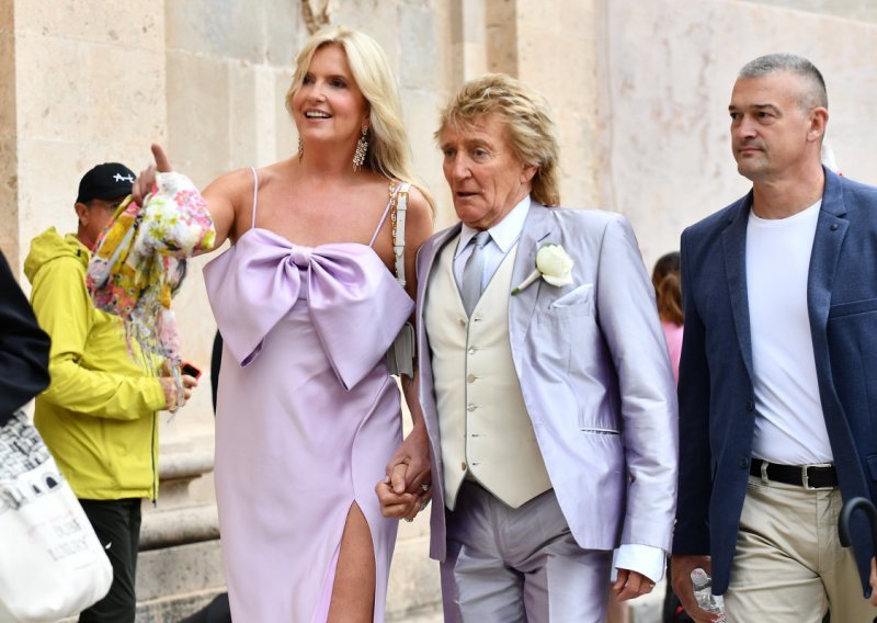 Nakon 'vjenčanja godine' u Dubrovniku oglasio se i ponosni tata Rod Stewart